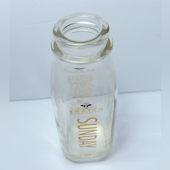 Shatto Milk Sunday Glass Milk Bottle 2020 Kansas City Chiefs Limited Edition - Picture 5 of 12